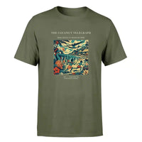 Thumbnail for VINTAGE G4402 - The Coconut Telegraph - Premium T-Shirt design on greenarmy premium t shirt