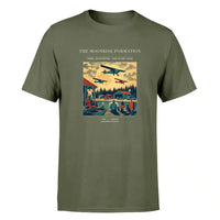 Thumbnail for VINTAGE G4431 - The Moonrise Formation - Premium T-Shirt design on greenarmy premium t shirt