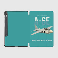 Thumbnail for A-6E Intruder design on turquoise samsung tablet tablet case