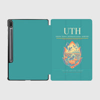 Thumbnail for Udon Thani International Airport (UTH) design on turquoise samsung tablet tablet case