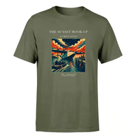 Thumbnail for VINTAGE G4277 - The Sunset Moor-Up - Premium T-Shirt design on greenarmy premium t shirt