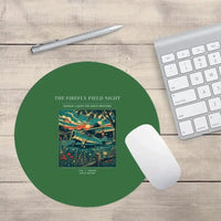 Thumbnail for VINTAGE G4400 - The Firefly Field Night - Designed Mouse Pads design on green round