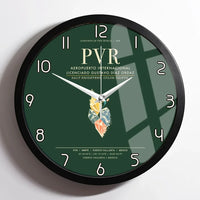 Thumbnail for Aeropuerto Internacional Licenciado Gustavo Diaz Ordaz PVR  Puerto Vallarta Wall-Clock Framed - Dark Green