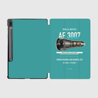 Thumbnail for AE 3007 design on turquoise samsung tablet tablet case