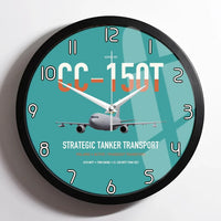 Thumbnail for Airbus CC-150T Polaris design on turquoise framed wall clock