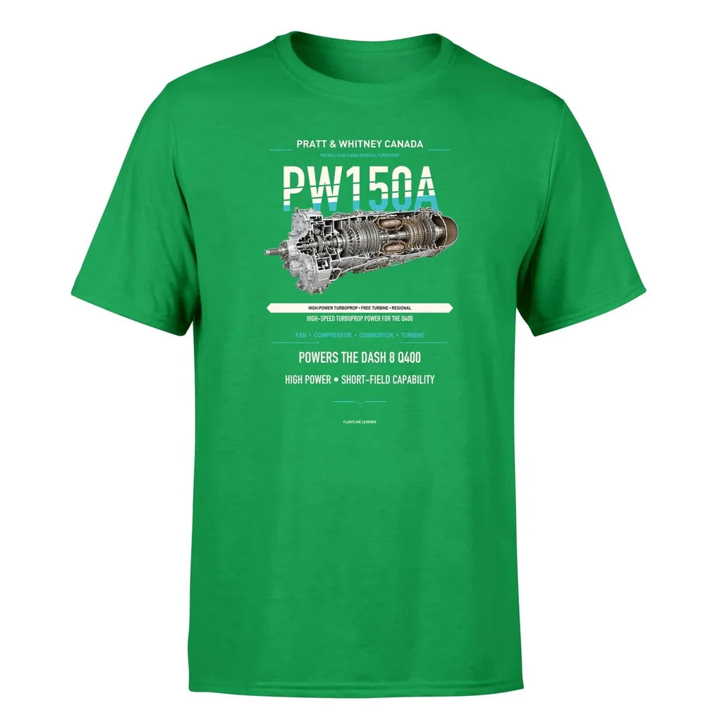 PW150A design on green single side