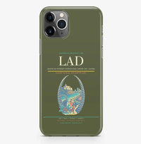 Thumbnail for Luanda Airport (LAD) design on green army iPhone 16 Pro MagSafe case