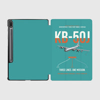 Thumbnail for KB-50J Superfortress design on turquoise samsung tablet tablet case