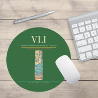 Thumbnail for Bauerfield International Airport (VLI) design on green round mouse pad