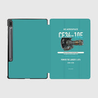 Thumbnail for CF34-10E design on turquoise samsung tablet tablet case