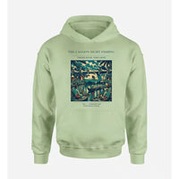 Thumbnail for VINTAGE G4407 - The Lagoon Night Fishing - Premium Hoodie design on lightgreen premium