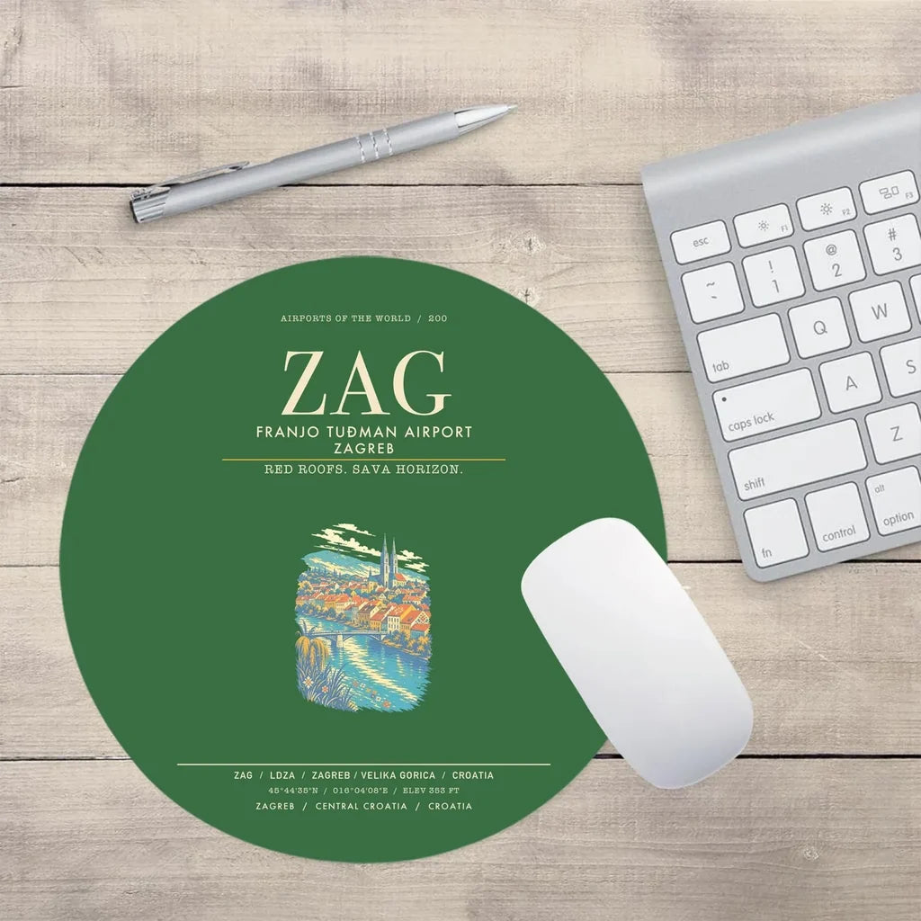 Franjo Tuman Airport Zagreb ZAG - Green