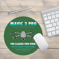 Thumbnail for DJI Mavic 2 Pro design on green round mouse pad