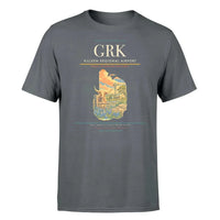 Thumbnail for Killeen Regional Airport (GRK) T-Shirt single-side front print in Gray | killeen-regional-airport-grk-double-side-t-shirt