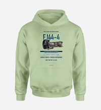 Thumbnail for FJ44-4 design on light green hoodie single side