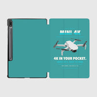 Thumbnail for DJI Mini 4K design on turquoise samsung tablet tablet case