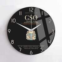 Thumbnail for Piedmont Triad International Airport GSO Wall-Clock No-Frame - Black