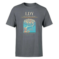 Thumbnail for City of Derry Airport (LDY) T-Shirt single-side front print in Gray | city-of-derry-airport-ldy-double-side-t-shirt
