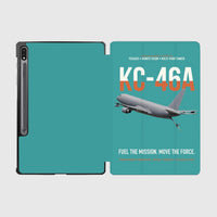 Thumbnail for KC-46A PEGASUS design on turquoise samsung tablet tablet case