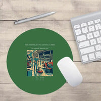 Thumbnail for VINTAGE G4378 - The Midnight Cleaning Crew - Designed Mouse Pads design on green round