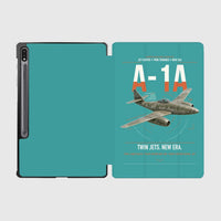Thumbnail for Messerschmitt Me 262A-1a design on turquoise samsung tablet tablet case