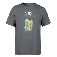 Thumbnail for Brescia Airport (VBS) T-Shirt single-side front print in Gray | brescia-airport-vbs-double-side-t-shirt