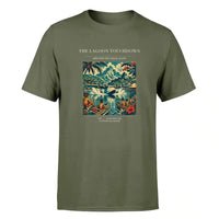 Thumbnail for VINTAGE G4181 - The Lagoon Touchdown - Premium T-Shirt design on greenarmy premium t shirt