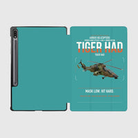 Thumbnail for Airbus Helicopters Tiger HAD design on turquoise samsung tablet tablet case
