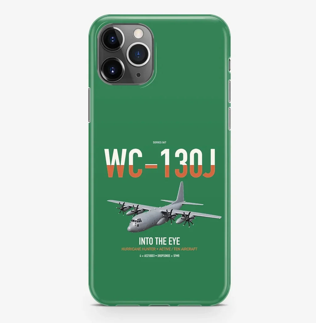 WC-130J Hurricane Hunter design on green magsafe iphone case, for iPhone Pro Max