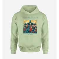 Thumbnail for VINTAGE G4538 - The Swords Into Seats - Premium Hoodie design on lightgreen premium