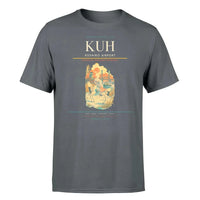 Thumbnail for Kushiro Airport (KUH) T-Shirt single-side front print in Gray | kushiro-airport-kuh-double-side-t-shirt