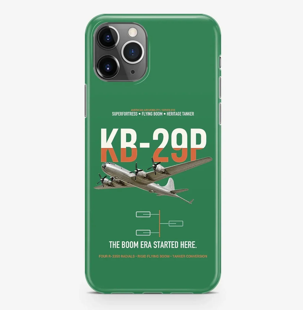 KB-29P SUPERFORTRESS design on green magsafe iphone case, for iPhone Pro Max