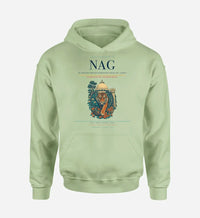 Thumbnail for Dr. Babasaheb Ambedkar International Airport (NAG) design on light green hoodie single-side print