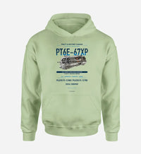 Thumbnail for PT6E-67XP design on light green hoodie single side