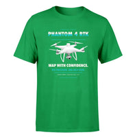 Thumbnail for DJI Phantom 4 RTK design on green single side