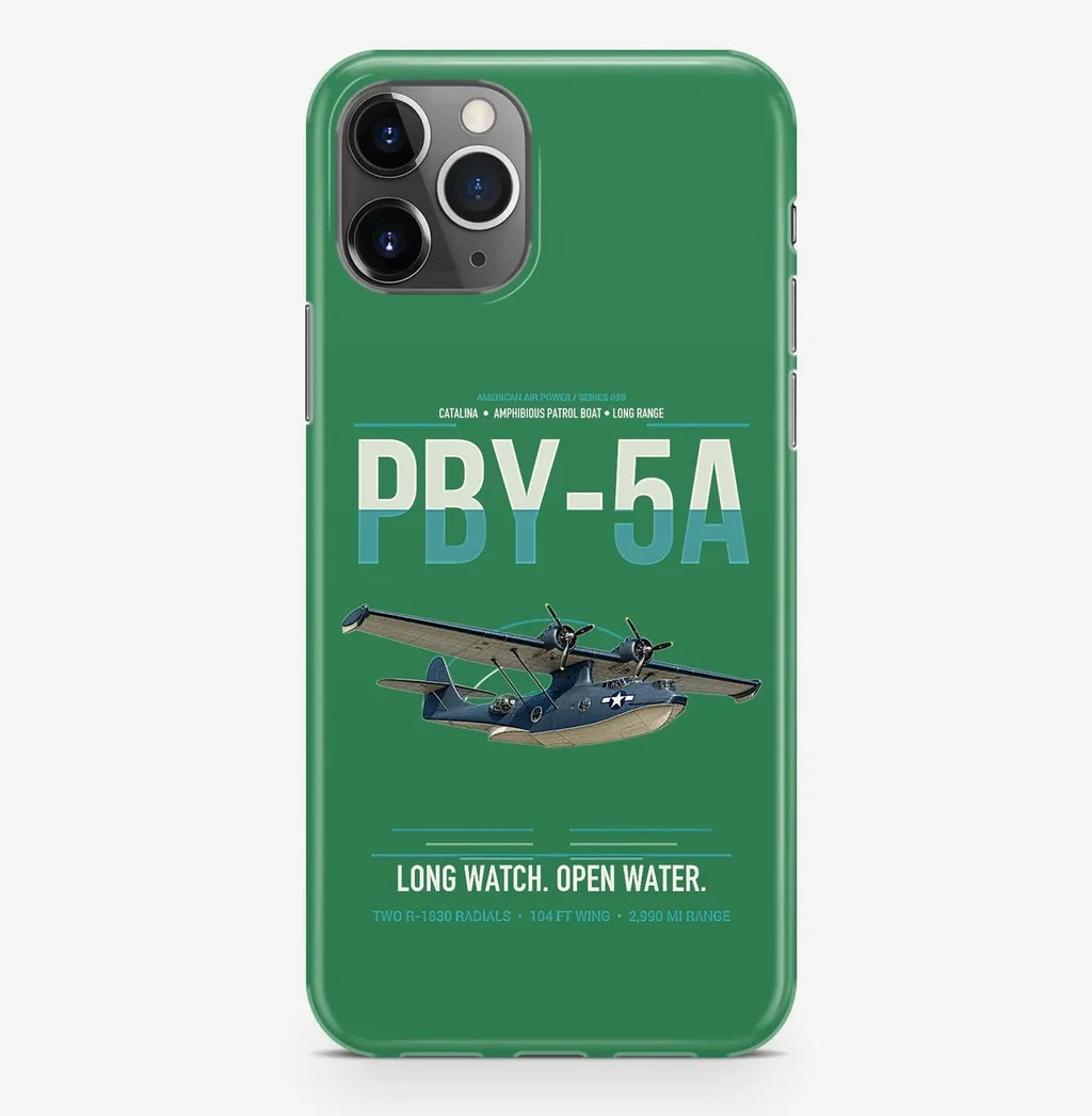 PBY-5A Catalina design on green magsafe iphone case, for iPhone Pro Max