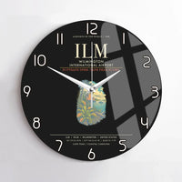 Thumbnail for Wilmington International Airport ILM Wall-Clock No-Frame - Black