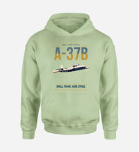 Thumbnail for A-37B Dragonfly design on light green double-side hoodie