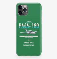 Thumbnail for Piper PA-44-180 Seminole design on green magsafe iphone case, for iPhone Pro Max