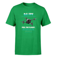 Thumbnail for DJI FPV design on green single side