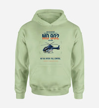 Thumbnail for MD Helicopters MD 902 Explorer design on light green double-side hoodie, single-side print
