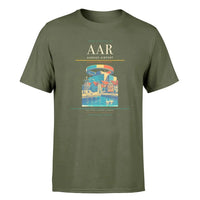 Thumbnail for Aarhus Airport (AAR) Premium T-Shirt Green Army
