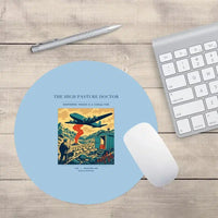Thumbnail for VINTAGE G4348 - The High Pasture Doctor - Designed Mouse Pads design on lightblue round