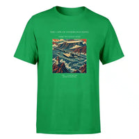 Thumbnail for VINTAGE G4494 - The Cape Of Storms Rounding - Premium T-Shirt design on green premium t shirt