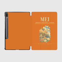 Thumbnail for Meridian Regional Airport (MEI) design on orange samsung tablet tablet case