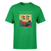 Thumbnail for VINTAGE G4444 - The Four Fours Flight - Premium T-Shirt design on green premium t shirt