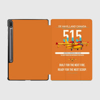 Thumbnail for De Havilland Canadair 515 design on orange samsung tablet tablet case