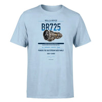 Thumbnail for BR725 design on light blue single side