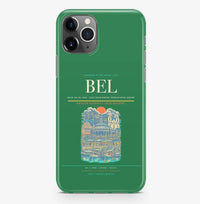 Thumbnail for Belem Airport (BEL) design on green iPhone 16 Pro MagSafe case