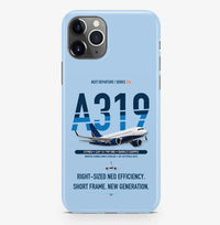 Thumbnail for Airbus A319neo Case ProMax design on light blue iphone case promax